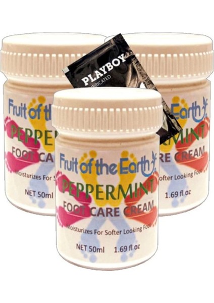 Peppermint 3AD Ayak Kokusuna ve Ayaklara Bakım 50 ml Ölçek Kremi + Yanında Jel