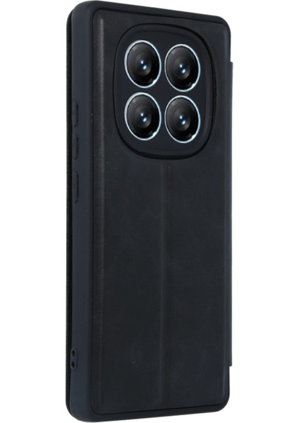 MYT09 Xiaomi Redmi Note 14 Pro 4g Kılıf Flip Cover - Siyah fiyatları