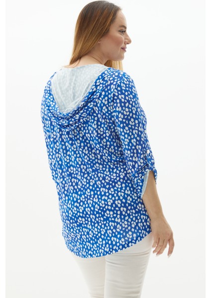 Büyük Beden Kapüşonlu Büyük Pauntiyeli Bluz fırsatları