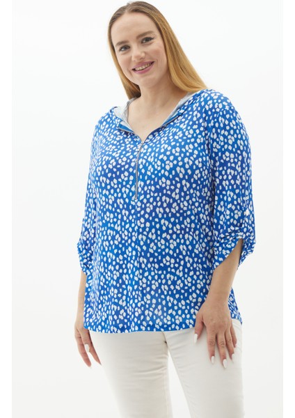 Büyük Beden Kapüşonlu Büyük Pauntiyeli Bluz indirimleri