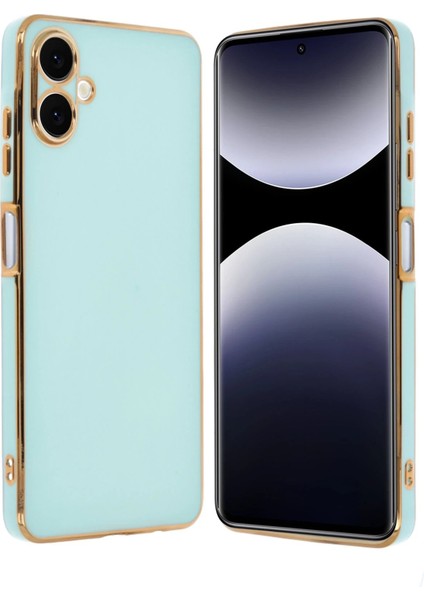 MYT09 Samsung Galaxy A06 Kılıf Volet Silikon - Açık Yeşil