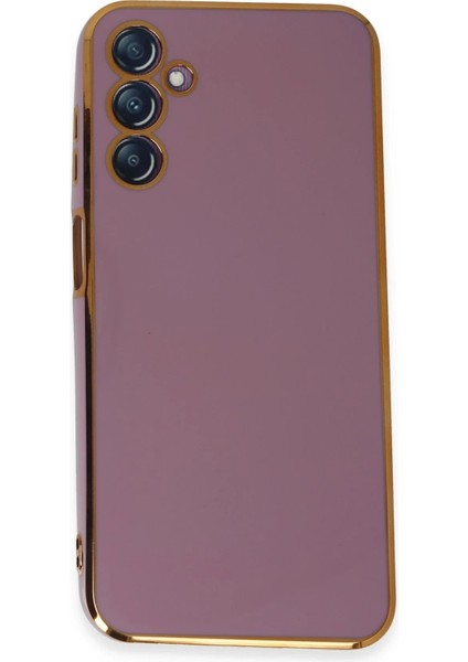 MYT09 Samsung Galaxy M14 5g Kılıf Volet Silikon - Mor