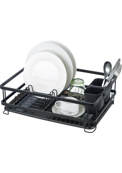 Bianka Paslanmaz Alüminyum Bulaşıklık - Siyah