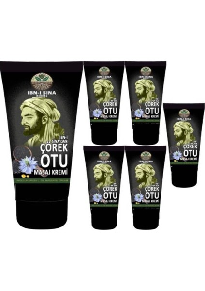 Süper Ibni Sina Çörek Otu Bakım Kremi 6X50 ml