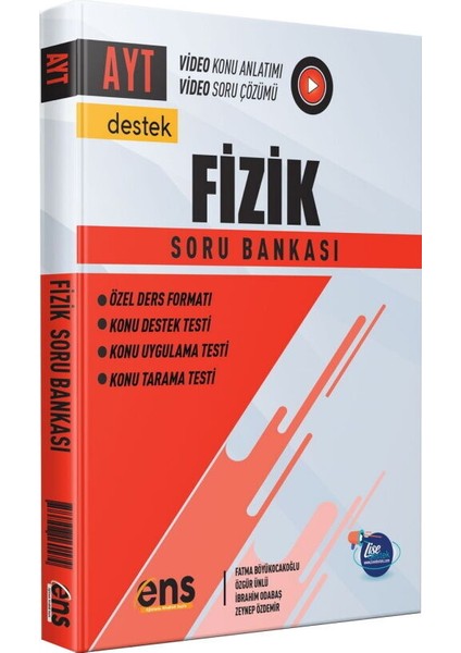 Ens Yayıncılık Ayt Fizik Destek Soru Bankası