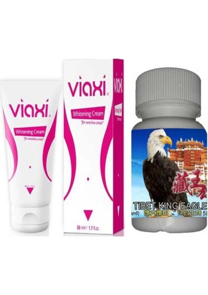 Süper Viaxi Hassas Genital Bölge Viax Krem - Set,