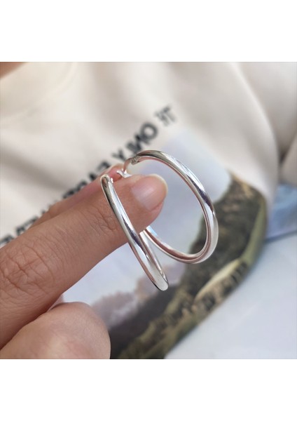 Gümüş Halka Küpe modelleri