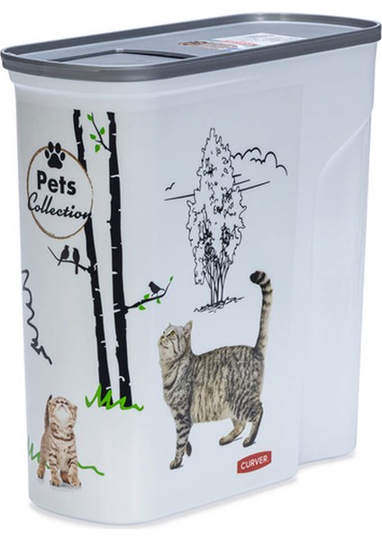 Mtxdpn Beeztees Kedi Maması Saklama Kabı 6l