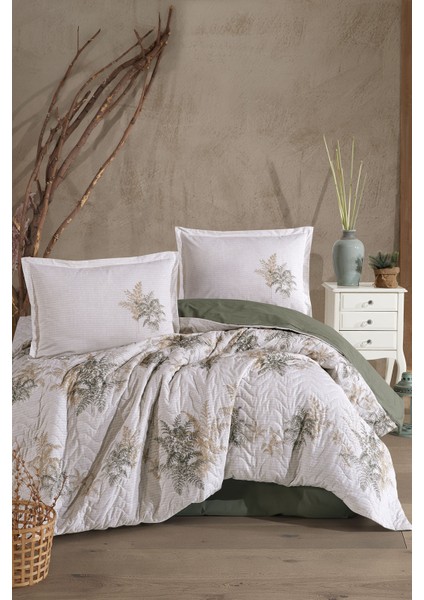 Ranforce %100 Pamuk Çift Kişilik Dört Mevsim Set Virele