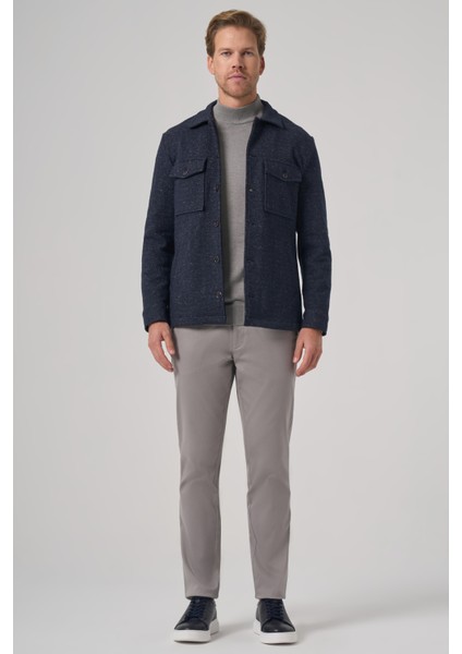 Erkek Lacivert Worker Gömlek Ceket fırsatları