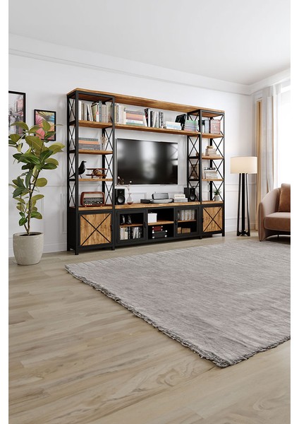 Lantana V2 Tv Ünitesi - Size Özel Üretim - Gerçek Ağaç - Köknar