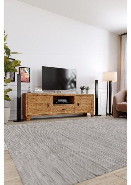 Lavanta Tv Ünitesi - Size Özel Üretim - Gerçek Ağaç - Köknar