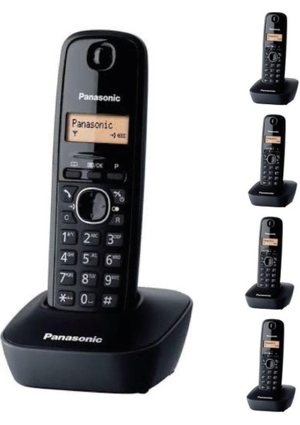 KX-TG1611 Dect Telefon 5 Li Set