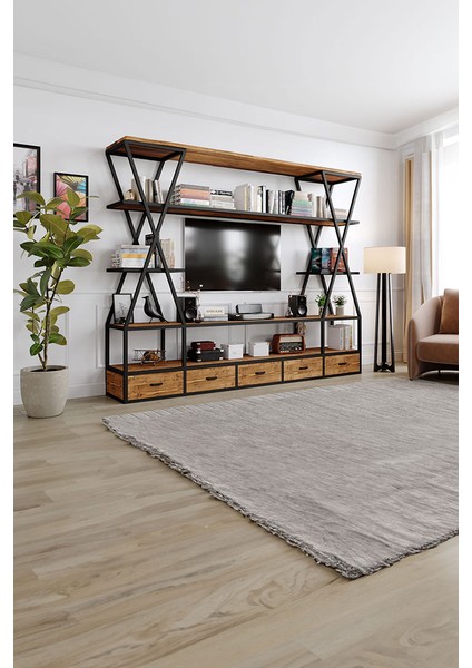 Çiğdem V2 Tv Ünitesi - Size Özel Üretim - Gerçek Ağaç - Köknar