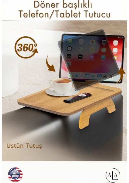 Koltuk Tepsisi Kol Tepsi Yan Sehpa Telefon Tutucu Kanepe Kol Dayanağı Sehpası Ahşap modelleri