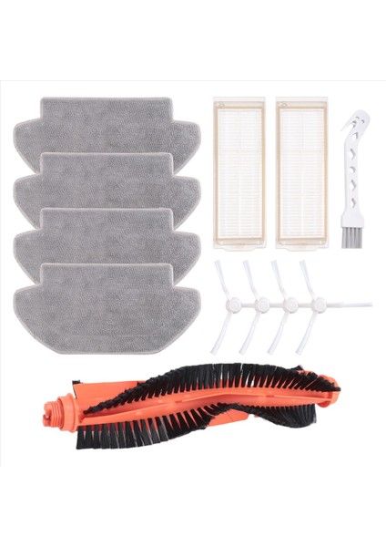 Xiaomi Mi Robot Süpürge Mop 2s Ana Yan Fırça Hepa Filtre Bezi (Yurt Dışından)