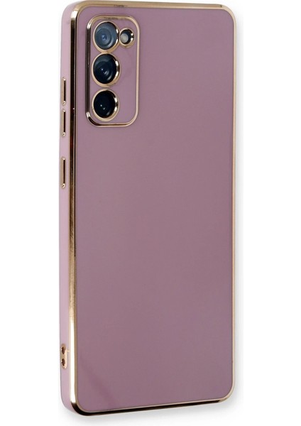 MYT09 Samsung Galaxy S20 Fe Kılıf Volet Silikon - Mor