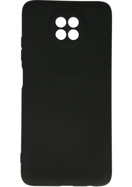 MYT09 Xiaomi Redmi Note 9 5g Kılıf Nano Içi Kadife Silikon - Siyah