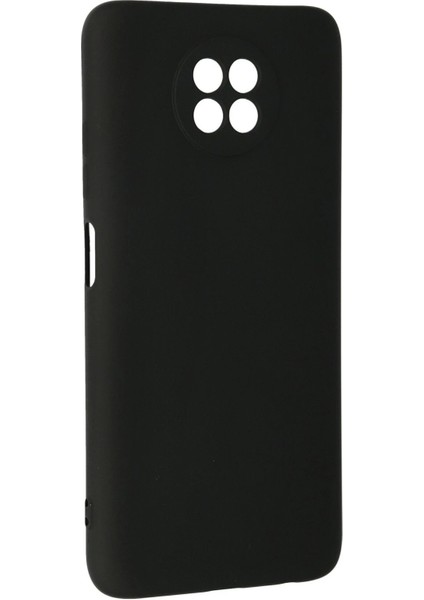 MYT09 Xiaomi Redmi Note 9 5g Kılıf Nano Içi Kadife Silikon - Siyah modelleri