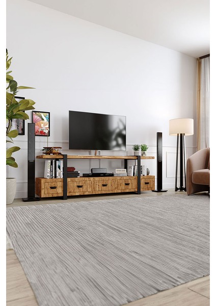 Kaktüs Tv Ünitesi - Size Özel Üretim - Gerçek Ağaç - Köknar