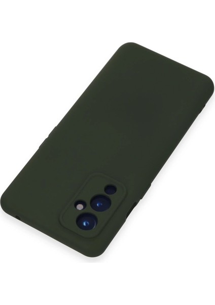 MYT09 One Plus 9 Kılıf Nano Içi Kadife Silikon - Koyu Yeşil modelleri
