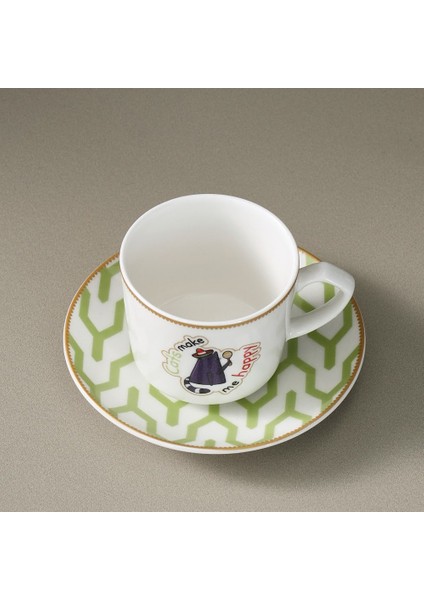 Bonbon 6 Kişilik Kahve Fincan Takımı 80 ml fiyatları