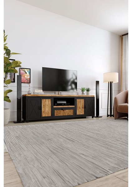 Nergis Tv Ünitesi - Size Özel Üretim - Gerçek Ağaç - Köknar