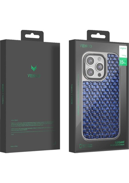 MYT09 iPhone 15 Pro Max Brand Kapak - Lacivert indirimleri