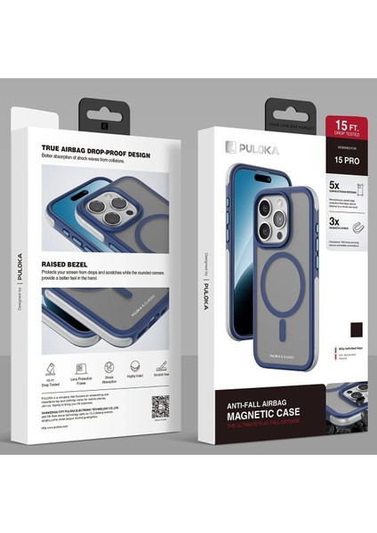 MYT09 iPhone 16 Pro Orbit Magsafe Kapak - Titan Gri fırsatları