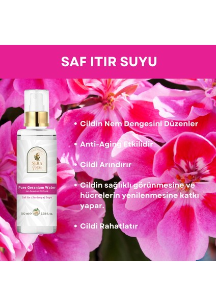 Sardunya (Itır) Hidrosolü 100 Ml. %100 Saf fırsatları