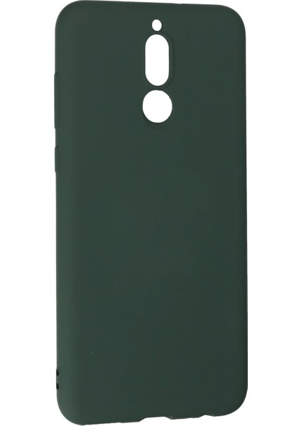 MYT09 Huawei Mate 10 Lite Kılıf Nano Içi Kadife Silikon - Koyu Yeşil modelleri