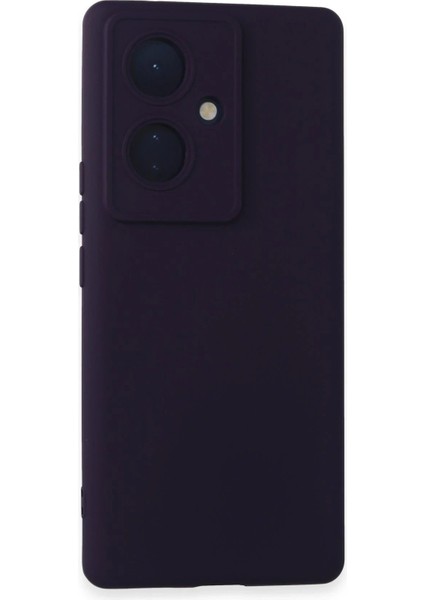 MYT09 Vivo V29 Lite Kılıf Nano Içi Kadife Silikon - Mor