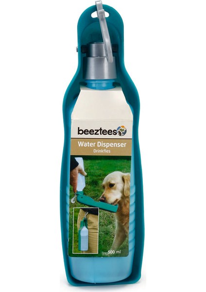 Mtxdpn Beeztees Köpek Seyahat Su Şişesi, Mavi, 27X8X7,5CM, 500ML fiyatları