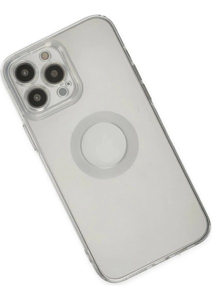 MYT09 iPhone 13 Pro Max Kılıf Santa Lens Silikon - Şeffaf indirimleri