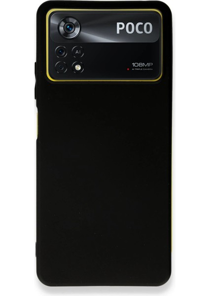 MYT09 Xiaomi Poco X4 Pro 5g Kılıf First Silikon - Siyah
