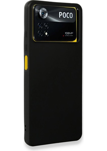 MYT09 Xiaomi Poco X4 Pro 5g Kılıf First Silikon - Siyah modelleri