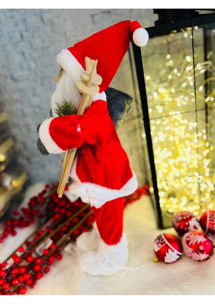 Yılbaşı Süsü Kırmızı Noel Baba Figür 45 Cm, Dekoratif ve Hediye Alternatifi fiyatları