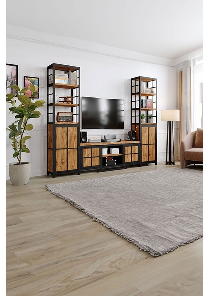 Aster Tv Ünitesi - Size Özel Üretim - Gerçek Ağaç - Köknar
