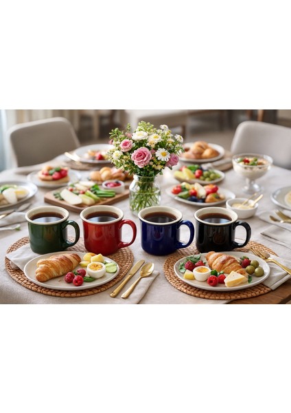 Patara Mix Porselen Mug Bıg Kupa