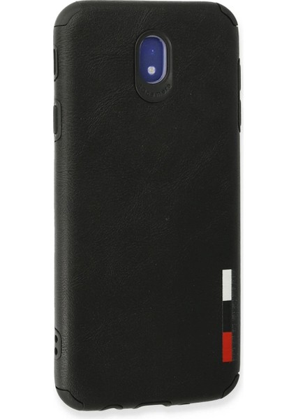 MYT09 Samsung Galaxy J7 Pro / J730 Kılıf Loop Deri Silikon - Siyah modelleri