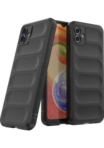 MYT09 Samsung Galaxy A05 Kılıf Optimum Silikon - Siyah modelleri