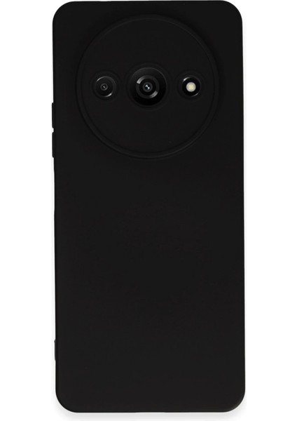 MYT09 Xiaomi Redmi A3 4g Kılıf Nano Içi Kadife Silikon - Siyah fiyatları
