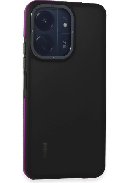 MYT09 Xiaomi Redmi 13C Harvel Kapak - Derin Mor