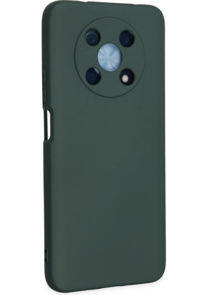 MYT09 Huawei Nova Y90 Kılıf Nano Içi Kadife Silikon - Koyu Yeşil fiyatları