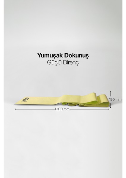 Pilates Lastiği Sert Rb Ss - Sarı Renk fiyatları
