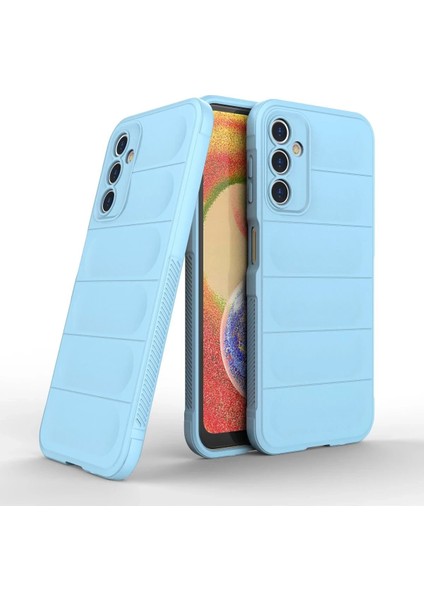 MYT09 Samsung Galaxy A14 4g Kılıf Optimum Silikon - Sky Blue fiyatları