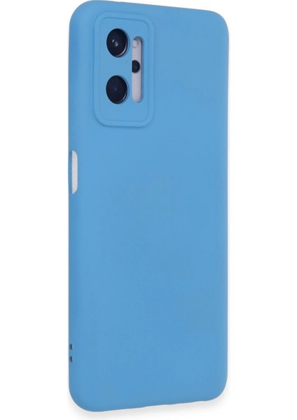 MYT09 Realme 9i 4g Kılıf Nano Içi Kadife Silikon - Mavi fiyatları