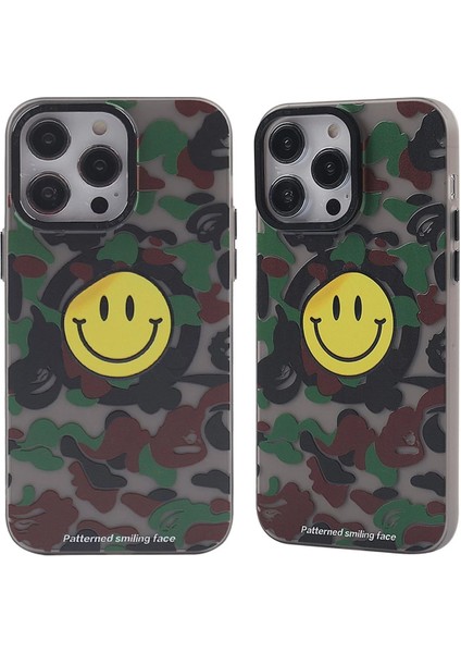 MYT09 iPhone 12 Pro Max Kılıf Apollo Magneticsafe Desenli Kapak - Apollo Siyah - 4