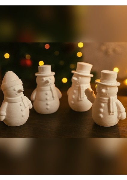 Dekoratif Kardanadam Figürü (4 Farklı Figür)