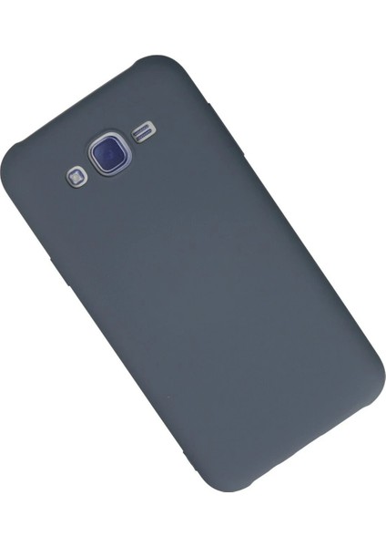 MYT09 Samsung Galaxy J7 Kılıf Nano Içi Kadife Silikon - Gri fiyatları